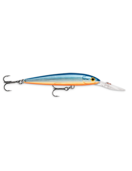 Rapala Leurres durs DOWN DEEP HUSKY JERK - coloris SB - 10cm / 11g - profondeur de nage de 2.10 à 4.80m - 1
