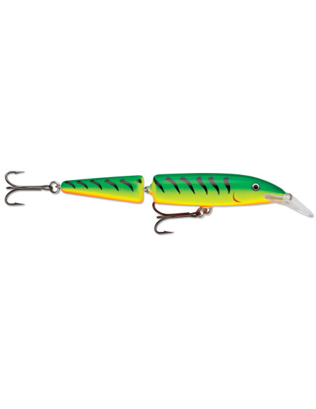 Rapala Leurre flottant JOINTED - coloris FT - 13cm / 18g - profondeur de nage de 1.20 à 4.20m - 4