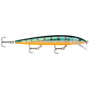 Rapala Leurres durs  HUSKY JERK - coloris GP -  12cm / 13g - profondeur de nage de 1.20 à 2.40m - 3