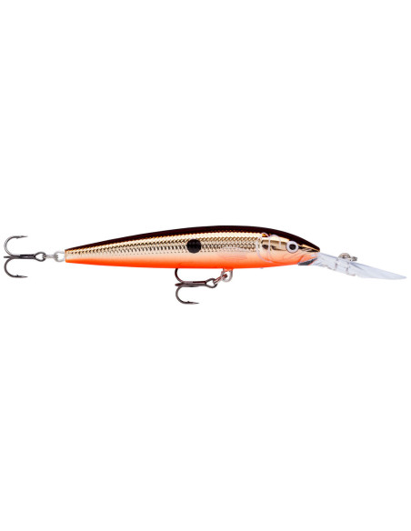 Rapala Leurres durs DOWN DEEP HUSKY JERK - coloris SBR - 10cm / 11g - profondeur de nage de 2.10 à 4.80m - 3