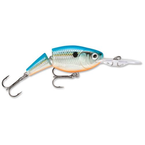 Rapala Leurre plongeant JOINTED SHAD RAP - coloris BSD - 9cm / 25g - profondeur de nage de 2.10 à 4.50m - 4