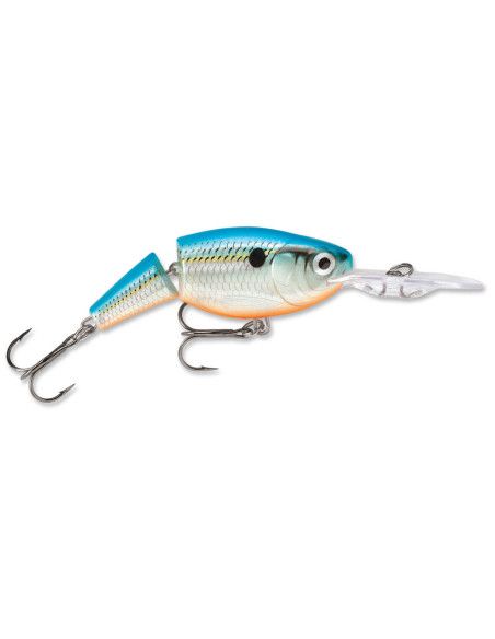 Rapala Leurre plongeant JOINTED SHAD RAP - coloris BSD - 9cm / 25g - profondeur de nage de 2.10 à 4.50m - 4