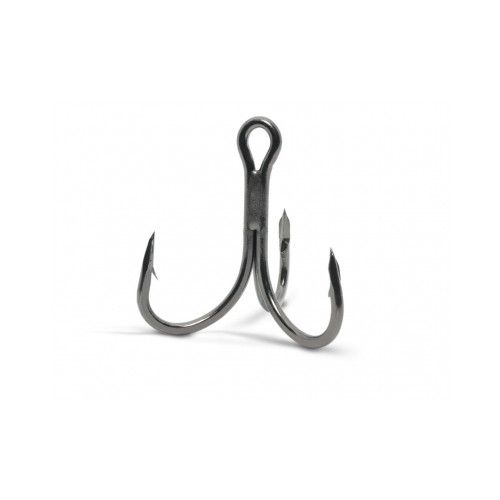 VMC 5 hameçons VMC Triple Tropic Spark Point 6x renforcé 7560 - Coloris Black Nickel - Taille 4/0 - 1