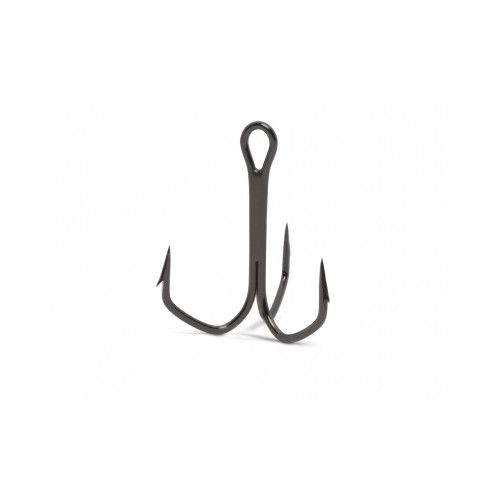 VMC 10 hameçons VMC Triple Barbarian ardillon extérieur 8570 - Coloris Black Nickel - Taille 4 - 1