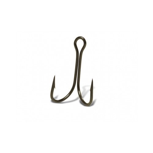 VMC 10 hameçons VMC Double Limerick 90° 9908 - Coloris Bronze - Taille 1 - 1