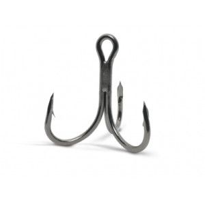 VMC 5 hameçons VMC Triple Tropic Spark Point 6x renforcé 7560 - Coloris Black Nickel - Taille 1/0 - 1
