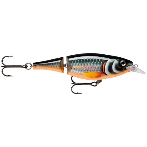 Rapala Leurre suspendu X-RAP JOINTED SHAD  - coloris HLW -  13cm / 46g - profondeur de nage de 1.20 à 2.40m - 1
