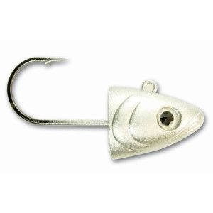 Storm Tête plombée SHAD JIG HEAD FIXE - Coloris SS - 80g - 2 pièces par sachet - 2