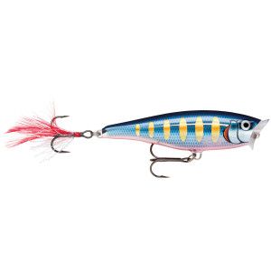 Rapala Leurres durs SKITTER POP - coloris STBH - 7cm / 7g - profondeur de nage surface - 1
