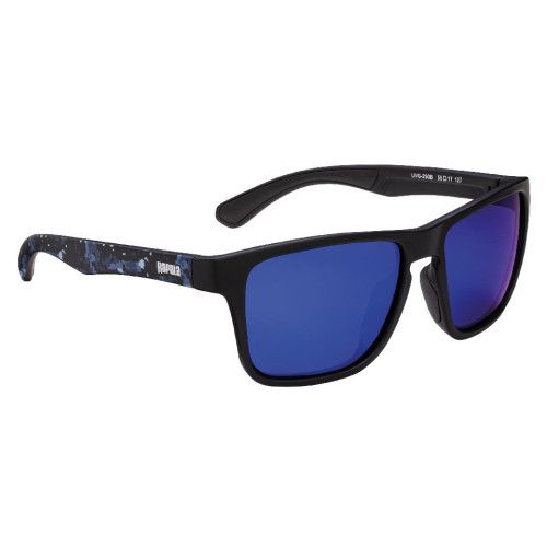 Rapala Accessoires Lunettes polarisantes MONTURE BLEUE ET NOIRE MAT - 1