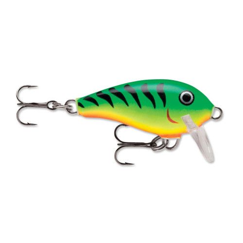 Rapala Leurres durs  MINI FAT RAP - coloris FT - 3cm / 4g - profondeur de nage de 0.90 à 1.80m - 2