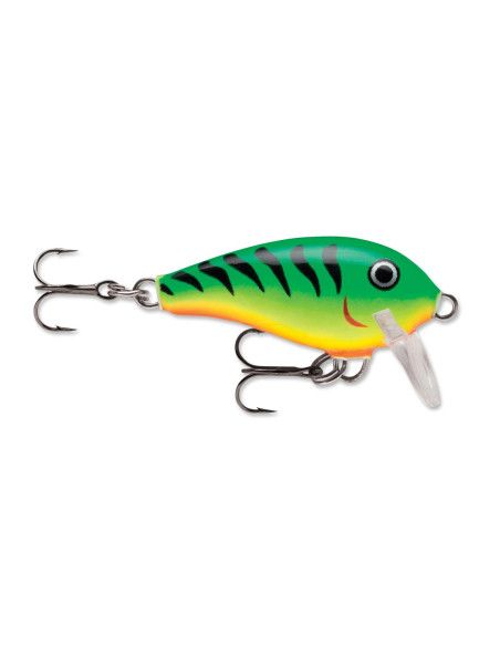 Rapala Leurres durs  MINI FAT RAP - coloris FT - 3cm / 4g - profondeur de nage de 0.90 à 1.80m - 2