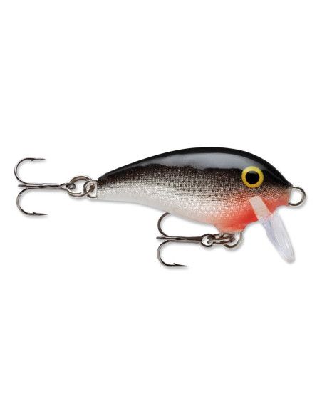 Rapala Leurres durs  MINI FAT RAP - coloris S - 3cm / 4g - profondeur de nage de 0.90 à 1.80m - 2