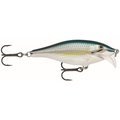 Rapala Leurres durs SCATTER RAP SHAD - coloris ALB - 7cm / 7g - profondeur de nage de 1.80 à 2.70m - 2