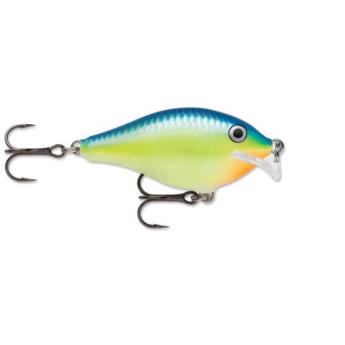 Rapala Leurres durs  SCATTER RAP CRANK SHALLOW - coloris CRSD - 5cm / 9g - profondeur de nage de 1.20 à 1.80m - 2