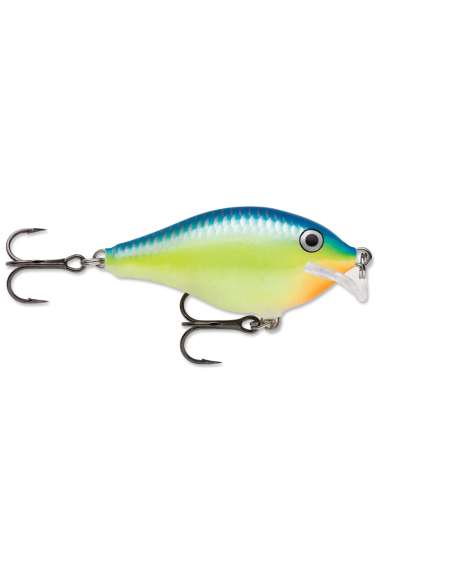 Rapala Leurres durs  SCATTER RAP CRANK SHALLOW - coloris CRSD - 5cm / 9g - profondeur de nage de 1.20 à 1.80m - 2
