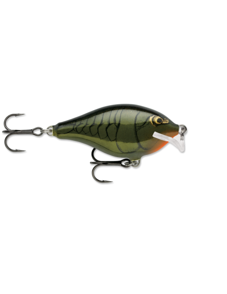 Rapala Leurres durs  SCATTER RAP CRANK SHALLOW - coloris MGRA - 5cm / 9g - profondeur de nage de 1.20 à 1.80m - 2