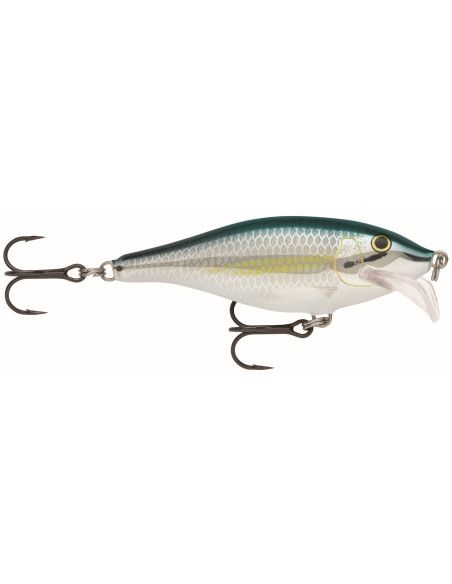 Rapala Leurres durs SCATTER RAP SHAD - coloris ALB - 5cm / 5g - profondeur de nage de 1.80 à 2.10m - 1