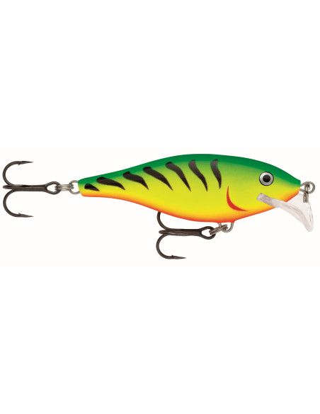 Rapala Leurres durs SCATTER RAP SHAD - coloris FT - 5cm / 5g - profondeur de nage de 1.80 à 2.10m - 2