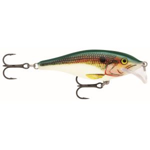 Rapala Leurres durs SCATTER RAP SHAD - coloris SD - 5cm / 5g - profondeur de nage de 1.80 à 2.10m - 2