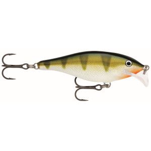 Rapala Leurres durs SCATTER RAP SHAD - coloris YP - 5cm / 5g - profondeur de nage de 1.80 à 2.10m - 2