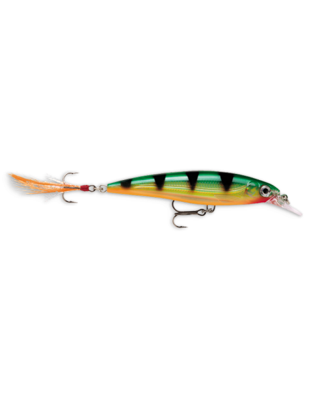Rapala Leurres durs  X-RAP - coloris P -  4cm / 2g - profondeur de nage de 0.60 à 0.90m - 1