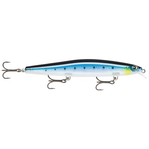 Rapala Leurres durs MAXRAP LONG RANGE MINNOW - coloris FBSRD - 12cm / 20g - profondeur de nage : 1.20m - 1