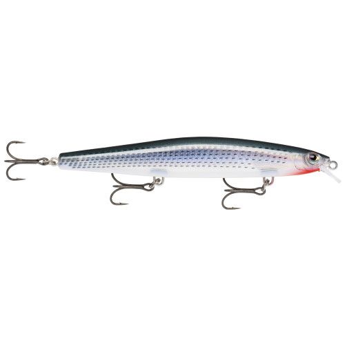 Rapala Leurres durs MAXRAP LONG RANGE MINNOW - coloris FMU - 12cm / 20g - profondeur de nage : 1.20m - 1