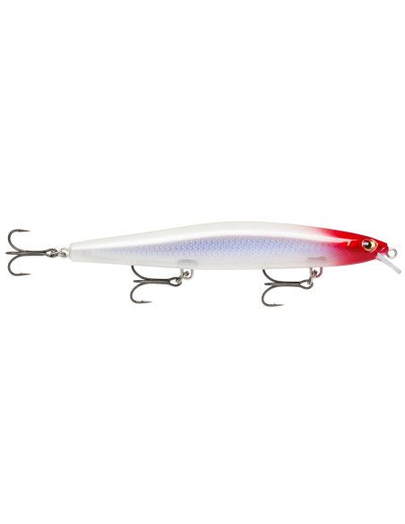 Rapala Leurres durs MAXRAP LONG RANGE MINNOW - coloris FRH - 12cm / 20g - profondeur de nage : 1.20m - 1