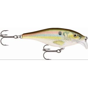 Rapala Leurres durs SCATTER RAP SHAD - coloris RSL - 7cm / 7g - profondeur de nage de 1.80 à 2.70m - 1