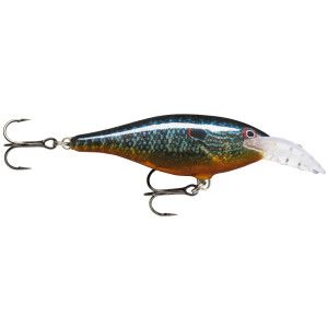 Rapala Leurres durs SCATTER RAP SHAD DEEP - coloris PSL - 7cm / 7g - profondeur de nage de 2.70 à 3.60m - 2