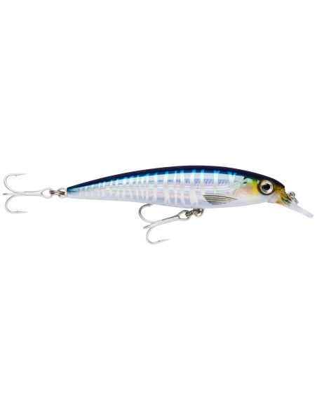 Rapala Leurres durs  X-RAP SALTWATER  - coloris WHU -  12cm / 22g - profondeur de nage de 1.20 à 2.40m - 2