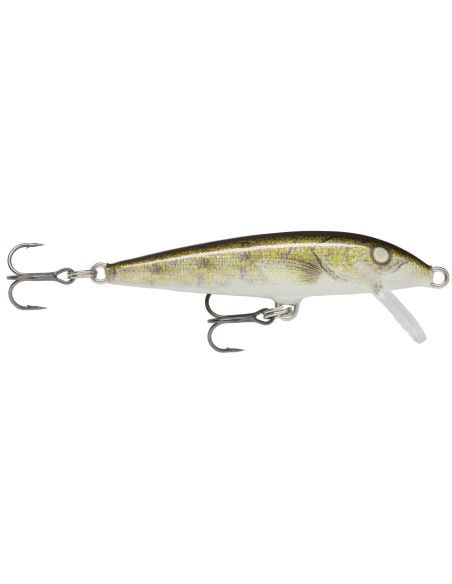Rapala Leurres durs ORIGINAL FLOATER - coloris WAL - 3cm / 2g - profondeur de nage de 0.60 à 1.20m - 2