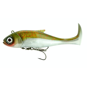 Fiiish Leurres Souples - Blaster Shad - Coloris Piky Khaki - Taille 16cm - 1