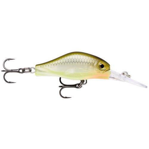 Rapala Leurres Durs Shadow Rap Fat Jack - coloris HAY - Taille 4cm - Poids 4g - 1