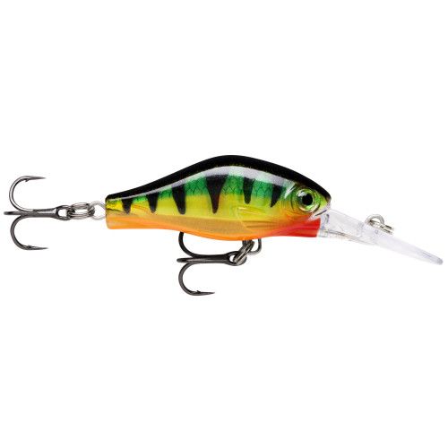 Rapala Leurres Durs Shadow Rap Fat Jack - coloris P - Taille 4cm - Poids 4g - 1