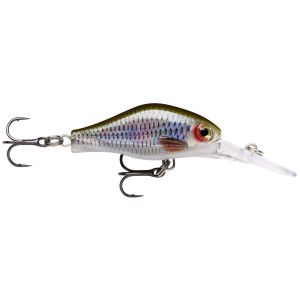 Rapala Leurres Durs Shadow Rap Fat Jack - coloris ROL - Taille 4cm - Poids 4g - 1