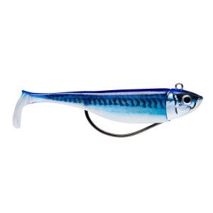 Storm Leurres Souples Storm Biscay Deep Shad - Coloris BM - Taille 17cm - Poids 131g - 1