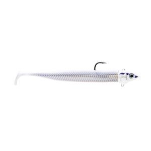 Storm Leurres Souples Storm Biscay Sandeel Deep - Coloris WPRLS - Taille 21cm - Poids 138g - 1