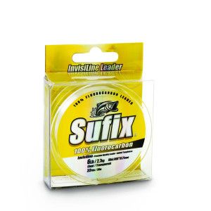 Sufix Tresse Sufix Invisiline - Coloris Clear - résistance 3,2kg - diamètre 0,19mm - longueur 50m - 1