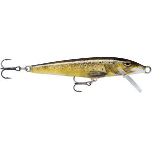 Rapala Leurres durs ORIGINAL FLOATER - coloris TRL - 7cm / 4g - profondeur de nage de 0.90 à 1.50m - 2