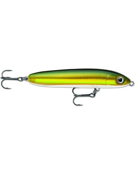 Rapala Leurres durs SKITTER V - coloris GO - 10cm / 14g - profondeur de nage surface - 1