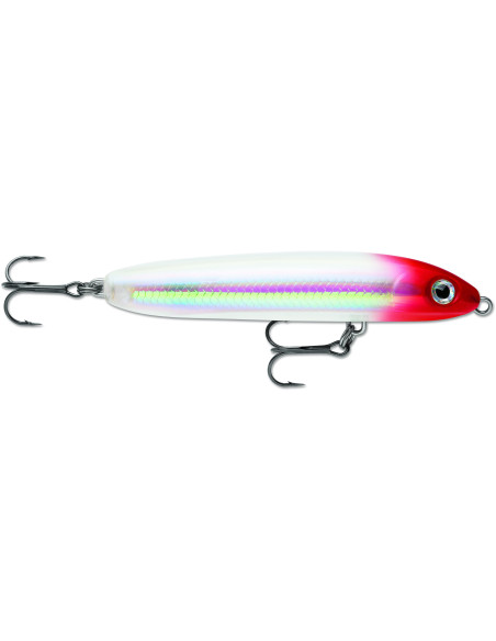 Rapala Leurres durs SKITTER V - coloris RGH - 10cm / 14g - profondeur de nage surface - 1