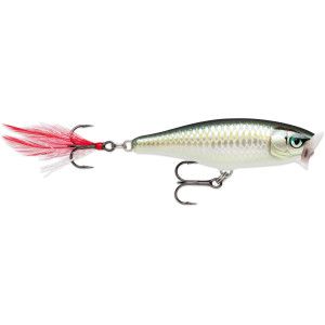 Leurres durs SKITTER POP - coloris BLK - 7cm / 7g - profondeur de nage surface