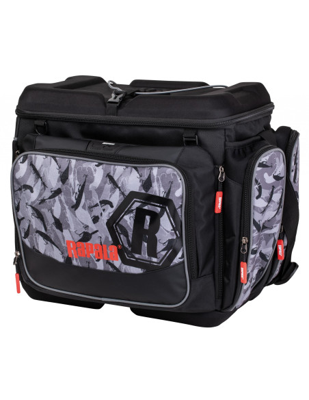 Sac de Transport LURECAMO MAGNUM - 45 x 30 x 39 cm - Coloris noire et Camouflage 