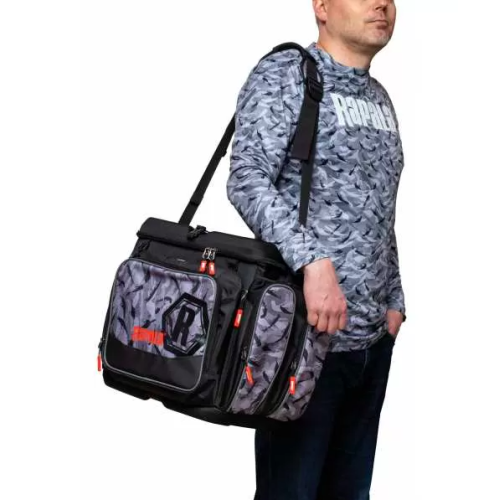 Sac de Transport LURECAMO MAGNUM - 45 x 30 x 39 cm - Coloris noire et Camouflage 
