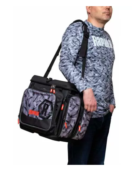 Sac de Transport LURECAMO MAGNUM - 45 x 30 x 39 cm - Coloris noire et Camouflage 