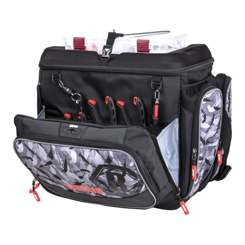Sac de Transport LURECAMO MAGNUM - 45 x 30 x 39 cm - Coloris noire et Camouflage 