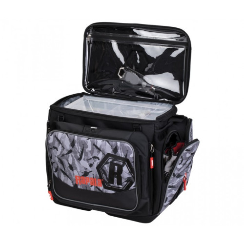 Sac de Transport LURECAMO MAGNUM - 45 x 30 x 39 cm - Coloris noire et Camouflage 
