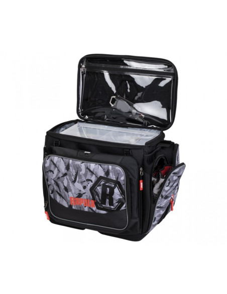 Sac de Transport LURECAMO MAGNUM - 45 x 30 x 39 cm - Coloris noire et Camouflage 